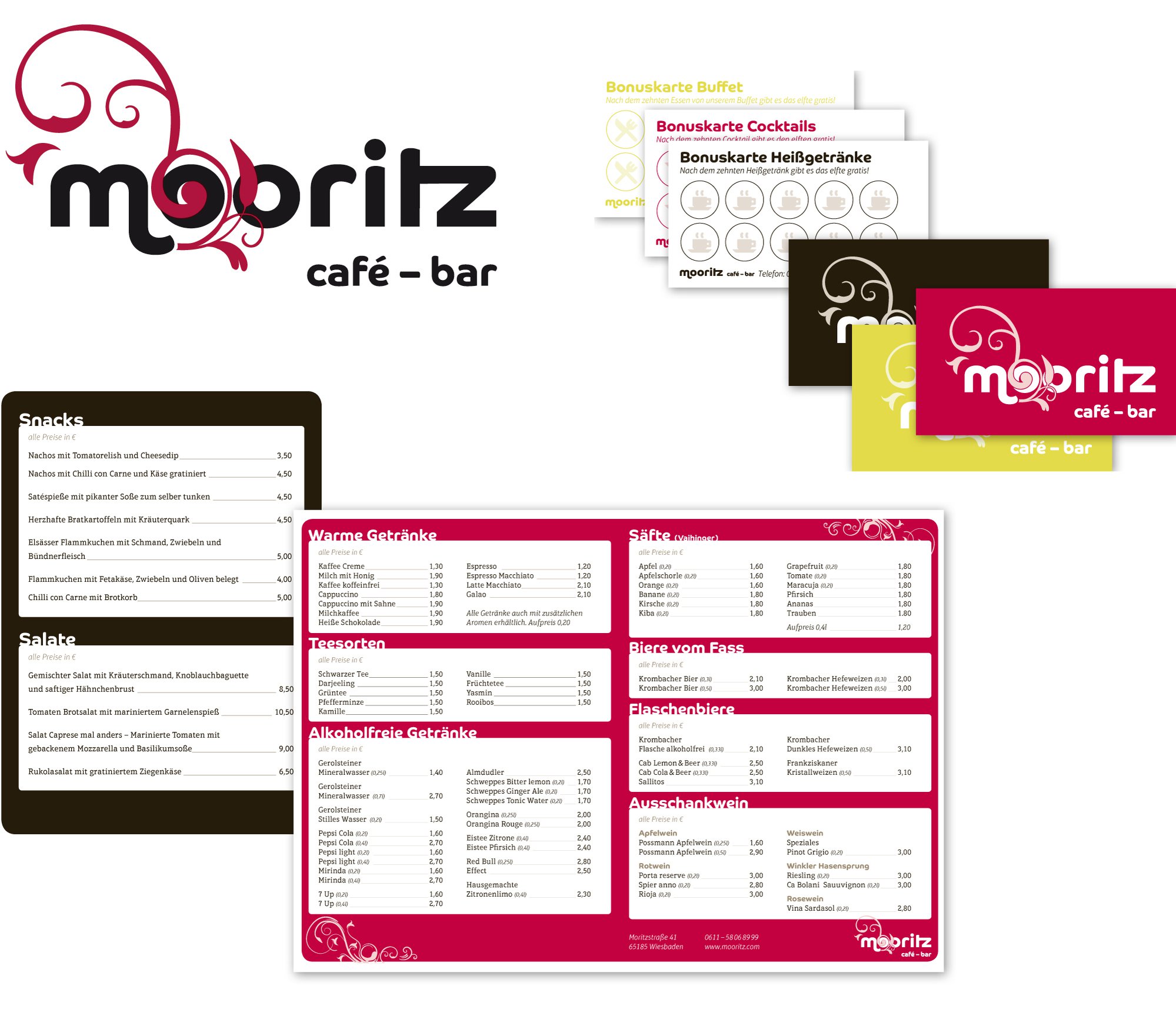 mooritz | Corporate Identity incl. Logodesign und Printgrafik